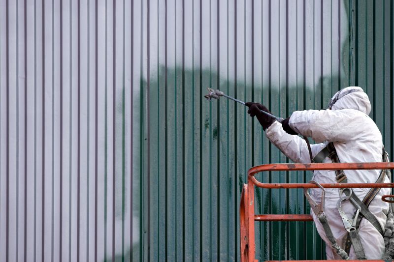 Commercial Fence Painting in Loveland, CO